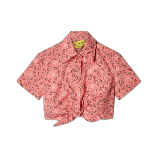 Bandana-Print Cotton Shirt