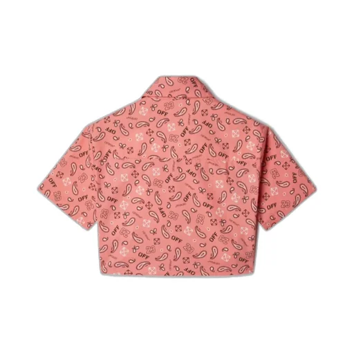 Bandana-Print Cotton Shirt