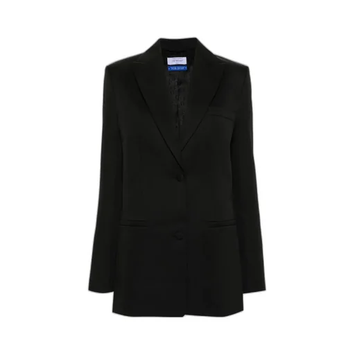 Single-Breasted Virgin-Wool Blazer