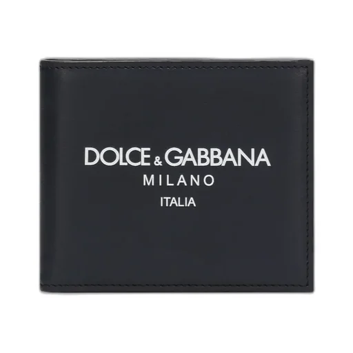 Dolce & Gabbana Logo Printed Bi-Fold Wallet