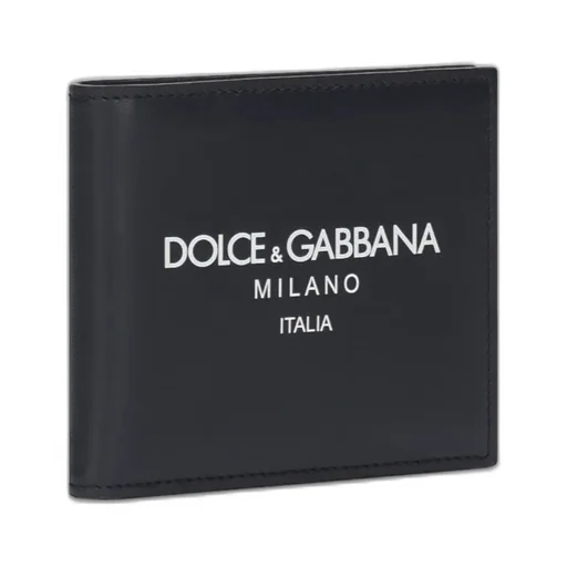 Dolce & Gabbana Logo Printed Bi-Fold Wallet