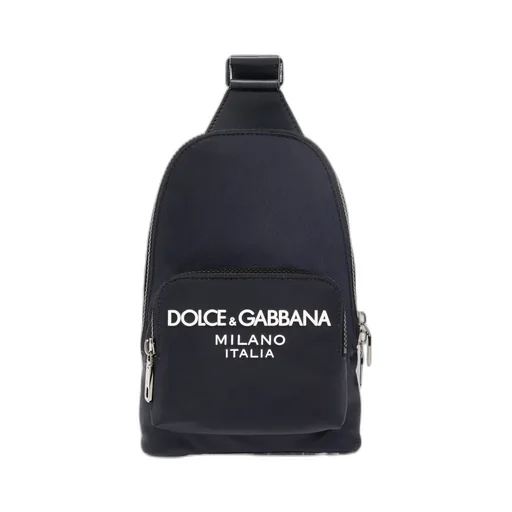Dolce & Gabbana Logo-Embossed Zipped Belt Bag