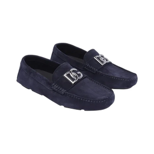 Dolce & Gabbana Dg Logo Plaque Loafers