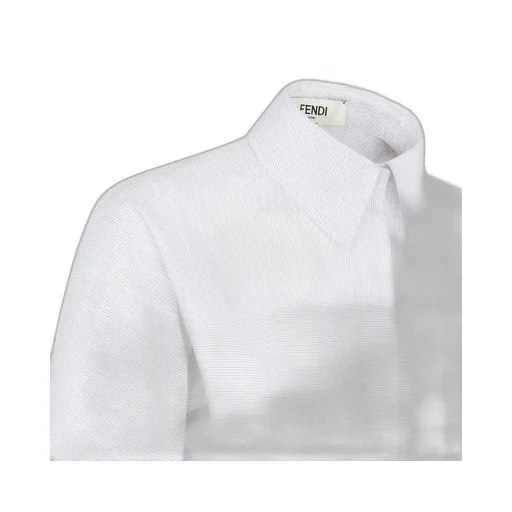 Fendi Long-Sleeved Striped Shirt