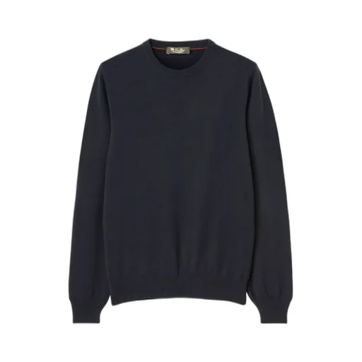 Cashmere Round-Neck Pullover