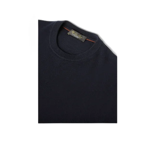 Cashmere Round-Neck Pullover