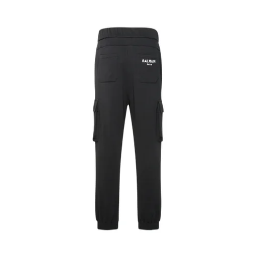 Balmain Pocket Detailed Drawstring Cargo Trousers