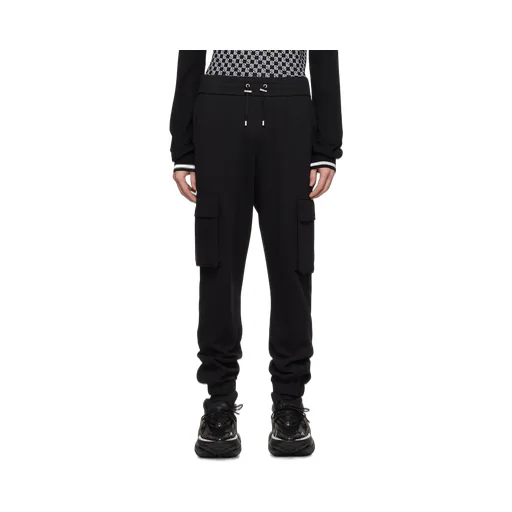 Balmain Pocket Detailed Drawstring Cargo Trousers