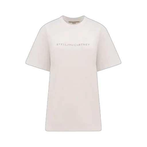 Stella Mccartney Logo Printed Crewneck T-Shirt
