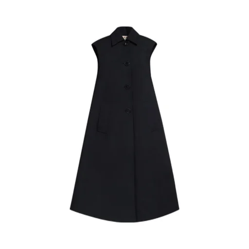Marni Sleeveless Button-Up Coat