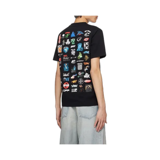 Off-White Graphic Printed Crewneck T-Shirt