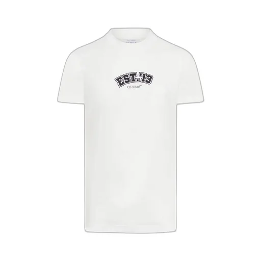 Off-White Graphic Printed Crewneck T-Shirt