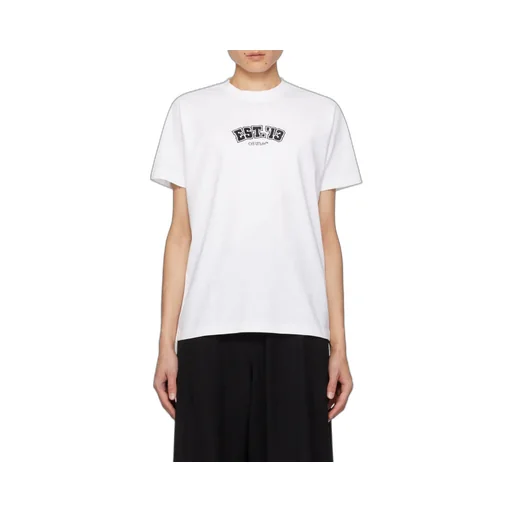 Off-White Graphic Printed Crewneck T-Shirt