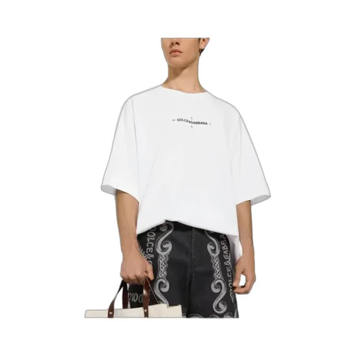 Dolce & Gabbana Marina-Printed Short-Sleeved T-Shirt