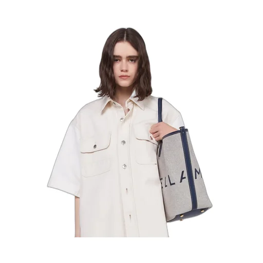 Stella Mccartney Oversized Utility Denim Shirt