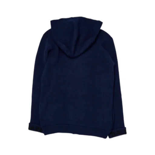 Double-Breasted Hooded Jacket