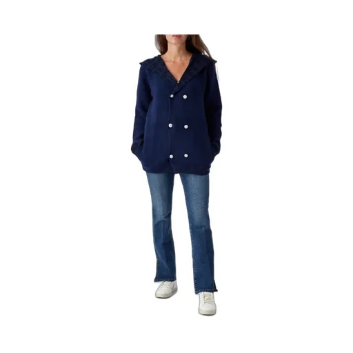 Double-Breasted Hooded Jacket