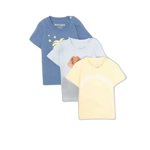 Logo-Print Cotton T-Shirt Set Of Three