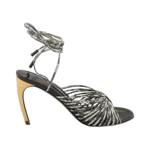 Curved Heel Sandals