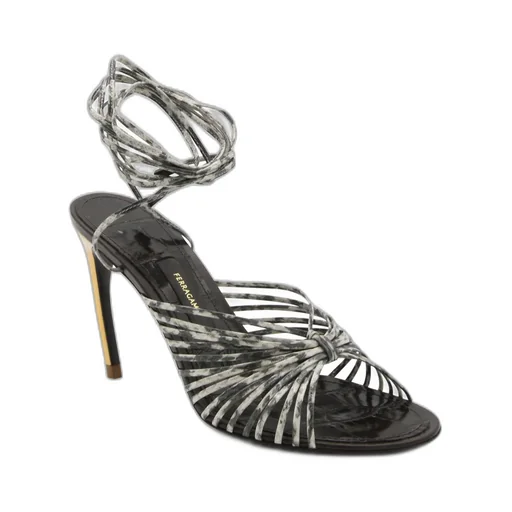 Curved Heel Sandals