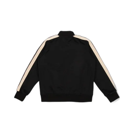 Palm Angels Kids Contrast-Stripe Zipped Track Jacket