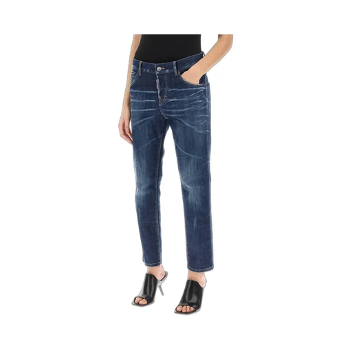 Dsquared2 Straight Leg Cool Girl Jeans