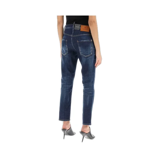Dsquared2 Straight Leg Cool Girl Jeans