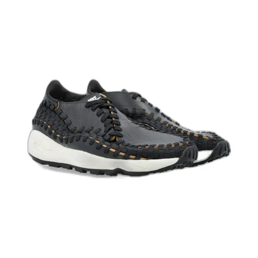 Air Footscape Woven Premium Sneakers Black Croc