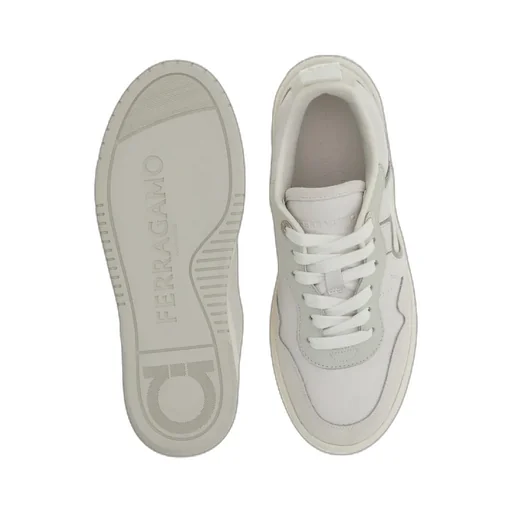 Salvatore Ferragamo Gancini Low-Top Sneakers