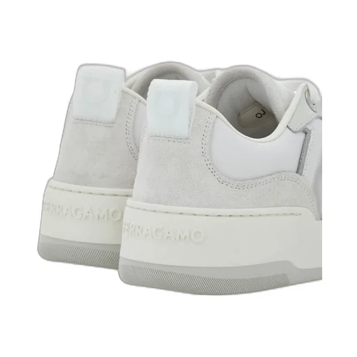 Salvatore Ferragamo Gancini Low-Top Sneakers