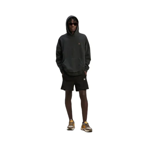 Palm Angels Back Foggy Logo Printed Hoodie