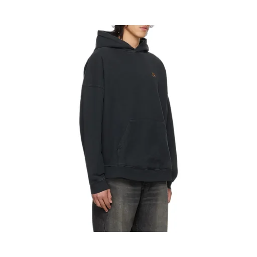 Palm Angels Back Foggy Logo Printed Hoodie