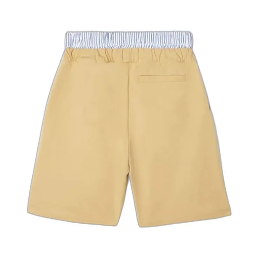 Baseball Logo-Print Cotton Shorts