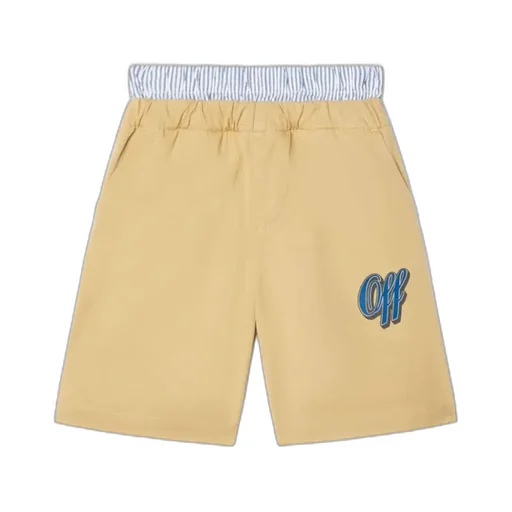 Baseball Logo-Print Cotton Shorts