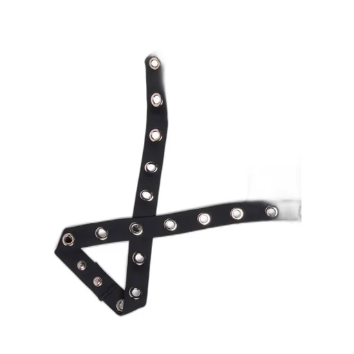 Eyelet-Embellished Halterneck Swimsuit