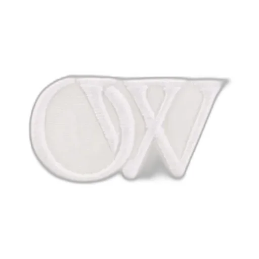 Off-White Logo Embroidered Long-Sleeved Shirt Dress