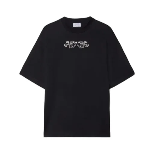 Off-White Tattoo Bandana Arrow-Print Crewneck T-Shirt