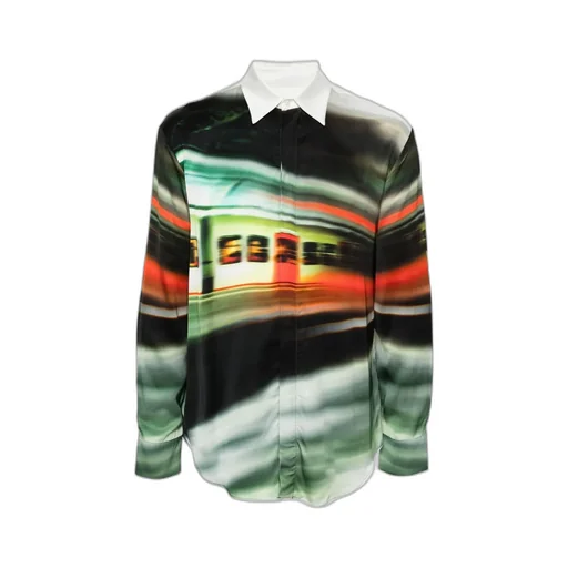 X Google Pixel Night Metro-Print Shirt