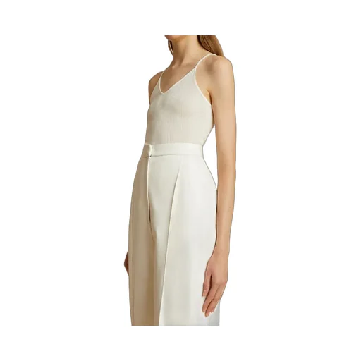 Khaite Sleeveless V-Neck Top