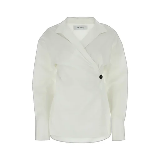 Long-Sleeved Lapel Shirt
