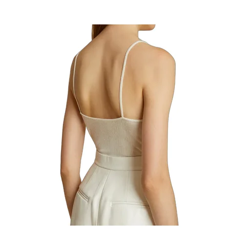 Khaite Sleeveless V-Neck Top