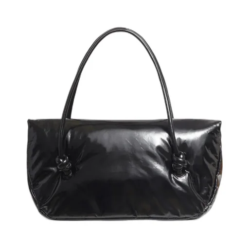 Jil Sander Logo Printed Shoulder Bag
