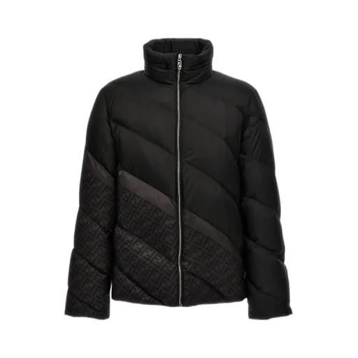 Black Nylon Down Jacket