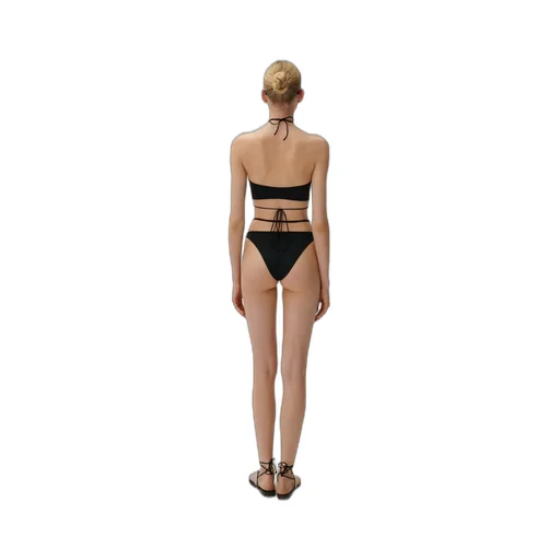 Magda Butrym High Waist Embellished Swim Bottom
