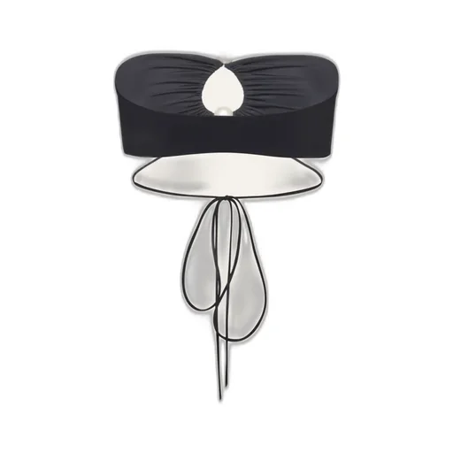 Magda Butrym Embellished Halterneck Bandeau Top