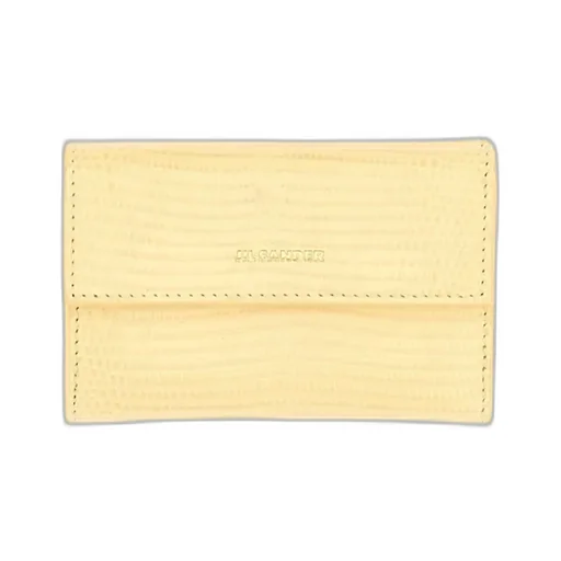 Jil Sander Embossed Foldover Wallet