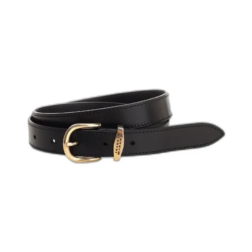 Isabel Marant Logo Engraved Buckle Belt