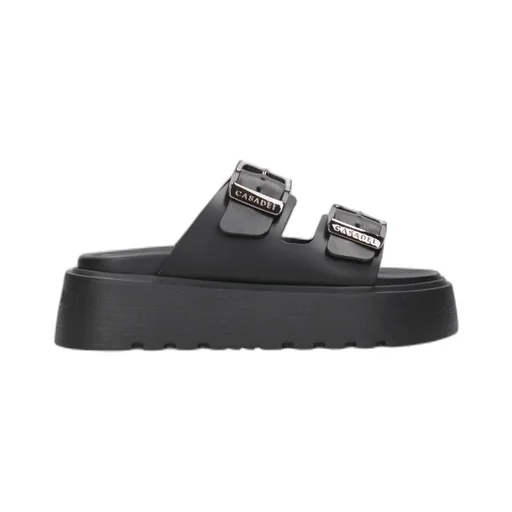 Florence Double-Strap Chunky-Sole Sandals