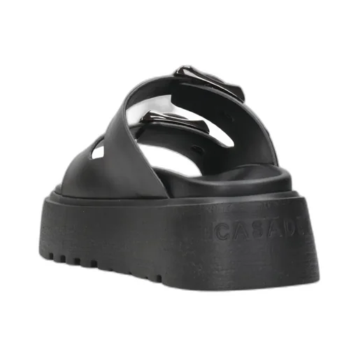 Florence Double-Strap Chunky-Sole Sandals