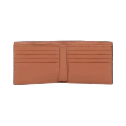 Fendi Logo Plaque Bifold Wallet